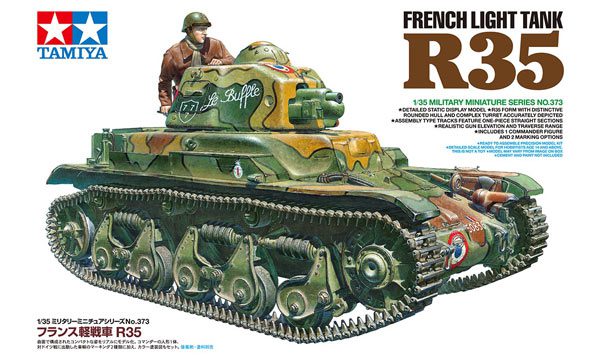 Tamiya 35373 French Light Tank R35