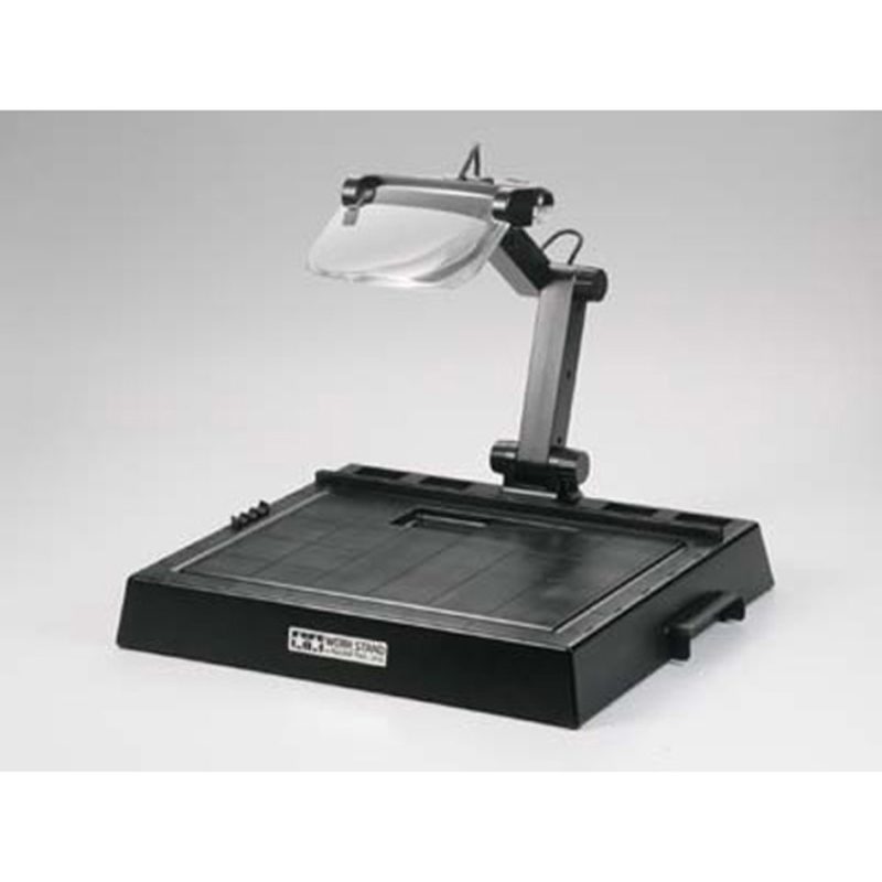 Tamiya Work Stand w/Magnifying Lens (74064)