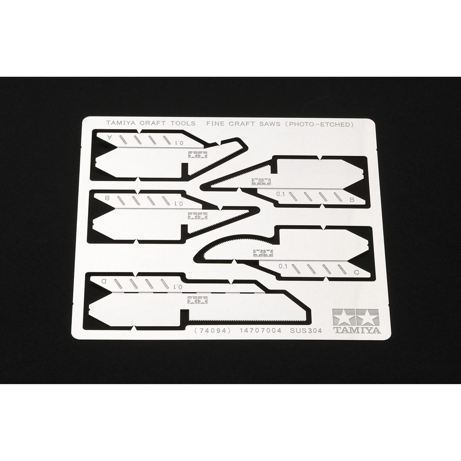 Tamiya 74094 Fine Craft Saws (Photo Edged)