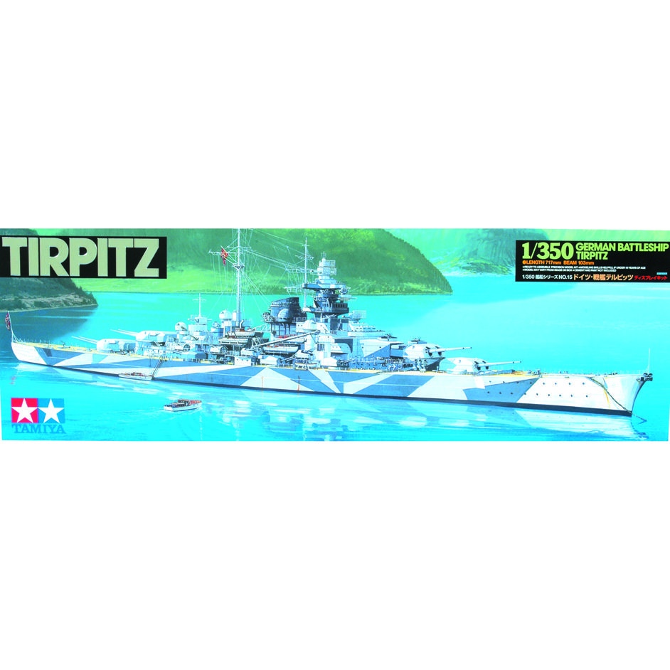 Tamiya 1:350 Tirpitz (78015)