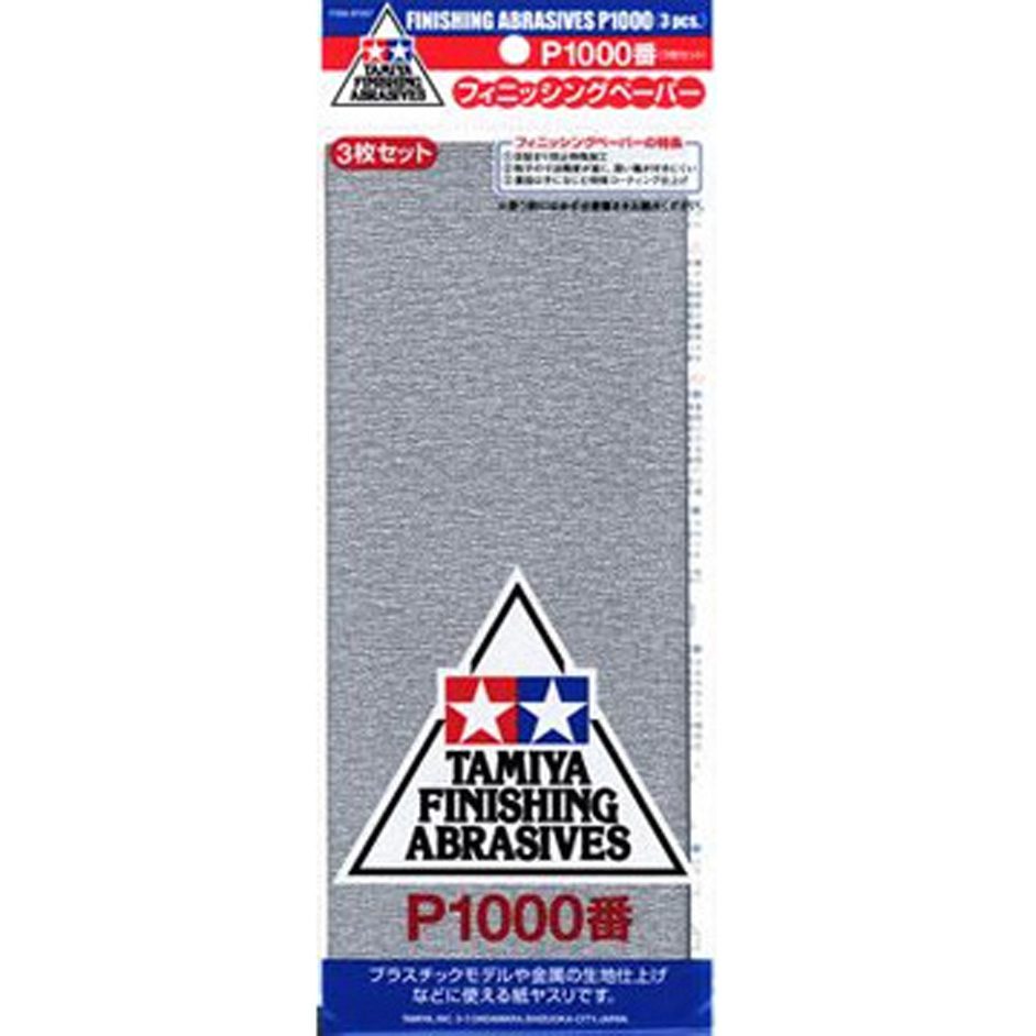 Tamiya 87057 Finishing Abrasives P1000 *3