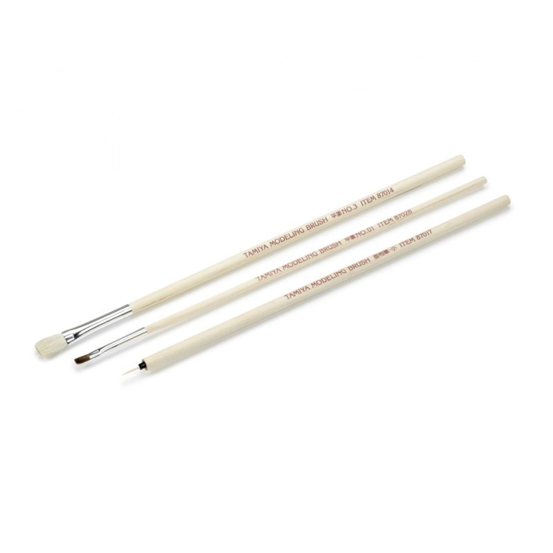 Tamiya 87066 Modeling Brush Basic Set