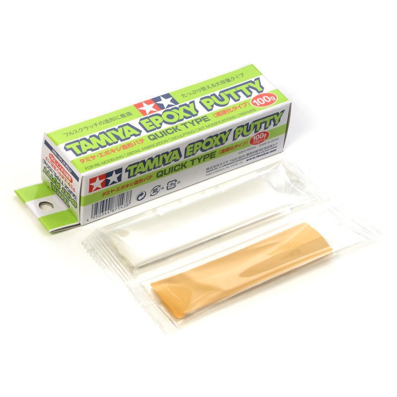 Tamiya 87143 Epoxy Putty (Quick, 100g)