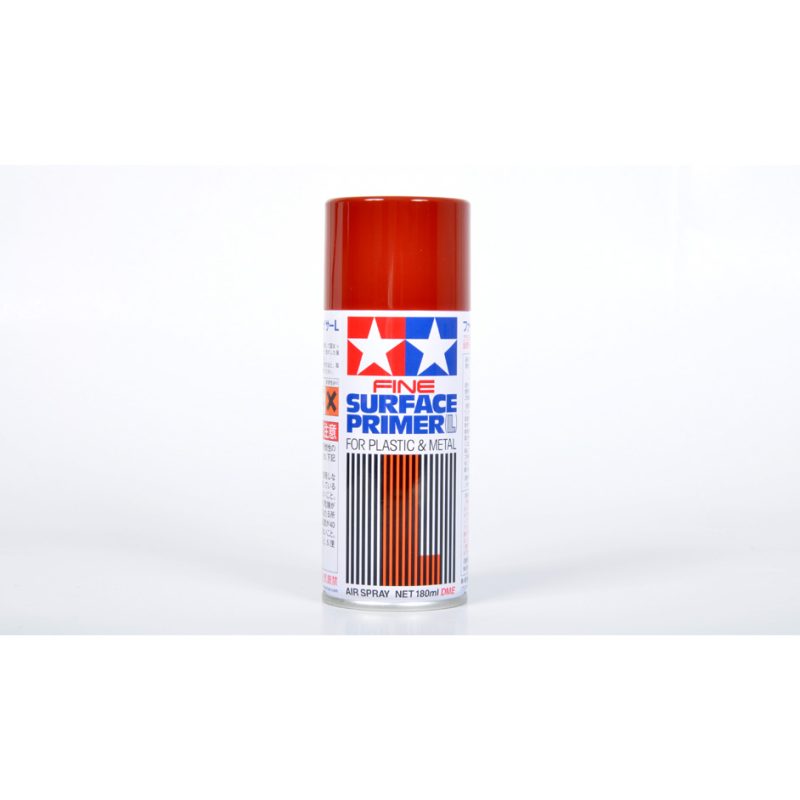 Fine Surface Primer L For Plastic & Metal (Oxide Red)