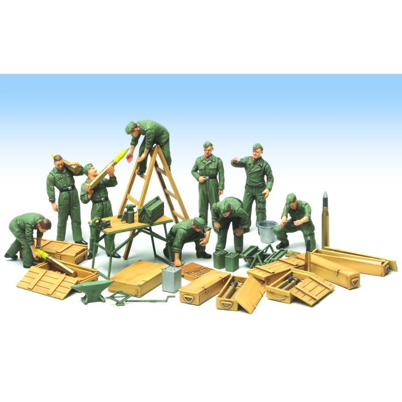 Tamiya 32547 Ger Field Maintenance Set