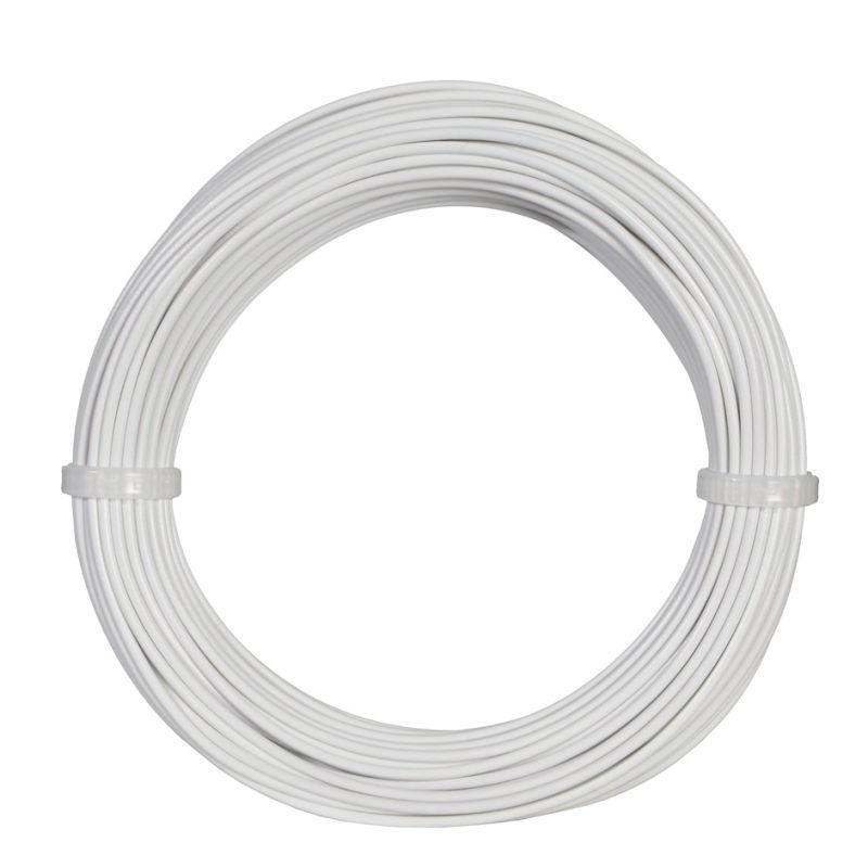 Wire 0,14 mm², white, 10 m