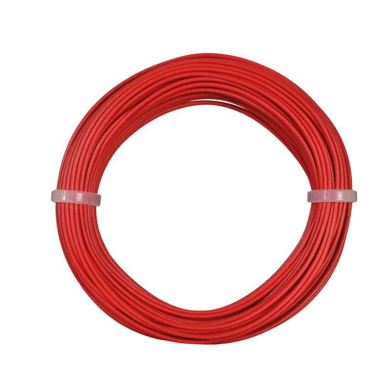 Wire 0,14 mm², red, 10 m