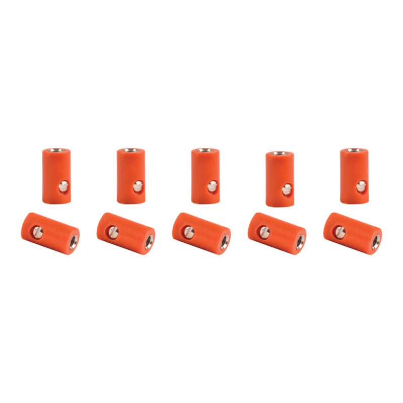 Sockets orange, 10 pieces