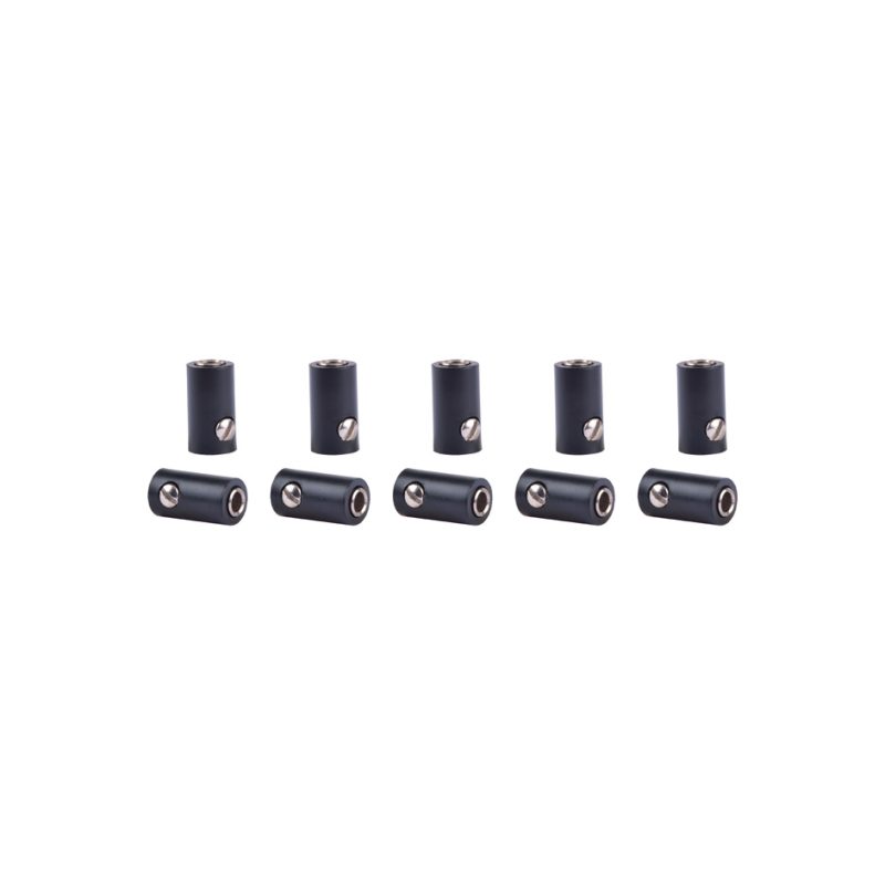 Sockets black, 10 pieces