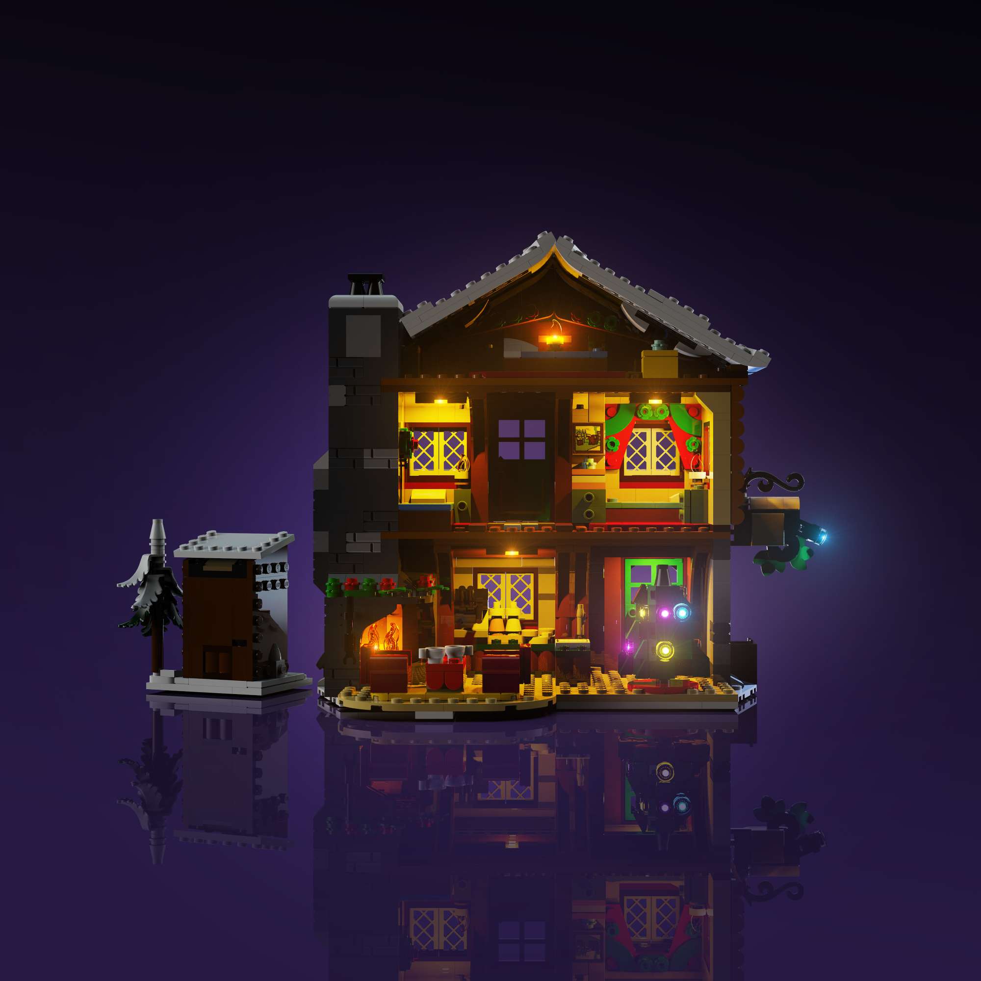 Light My Bricks (LMB) 2.0 Light Kit for LEGO Alpine Lodge #10325