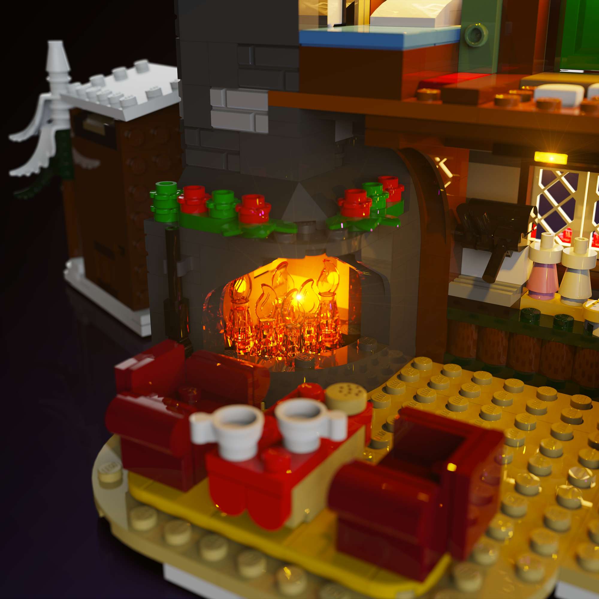 Light My Bricks (LMB) 2.0 Light Kit for LEGO Alpine Lodge #10325