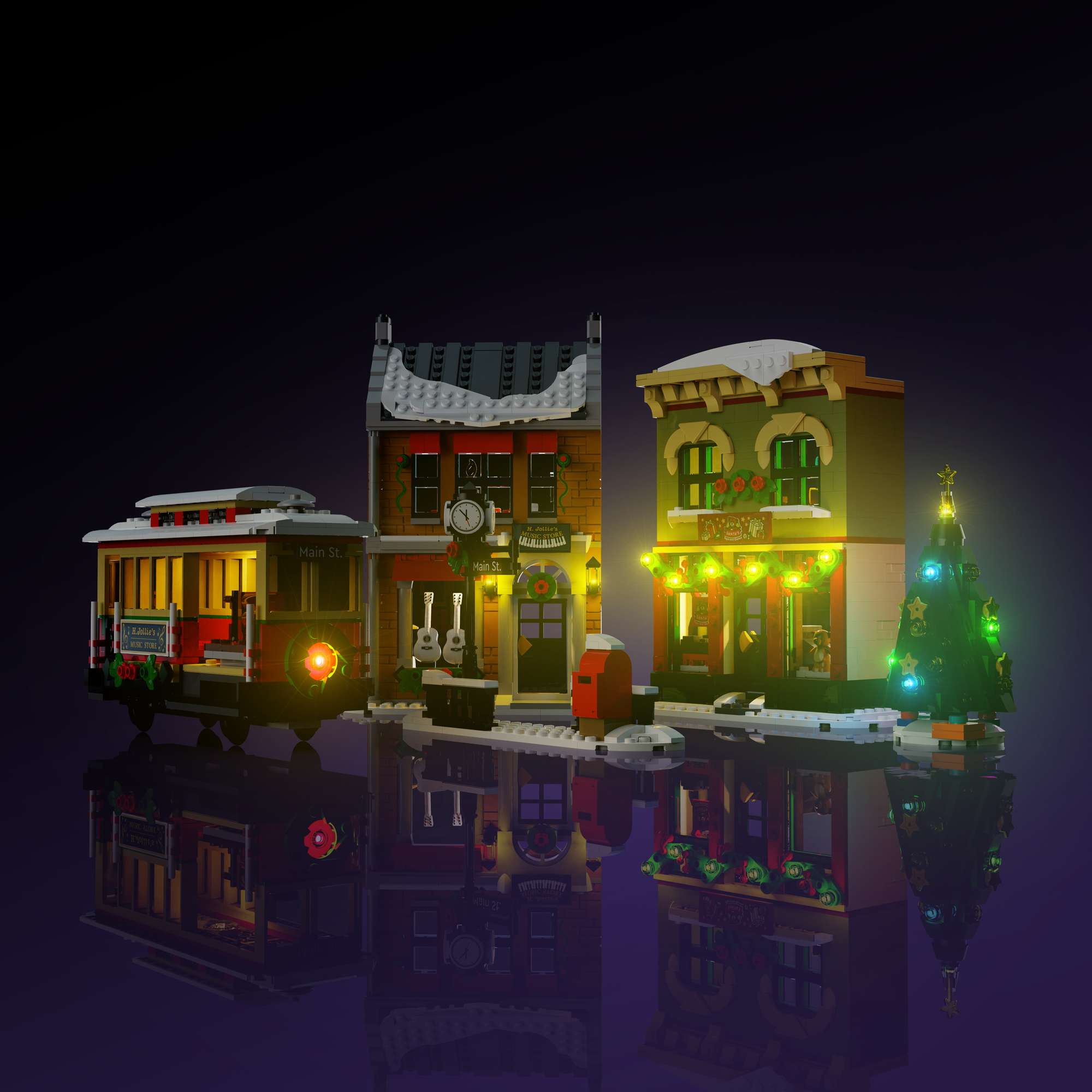 Light My Bricks (LMB) 2.0 Light Kit for LEGO Holiday Main Street #10308
