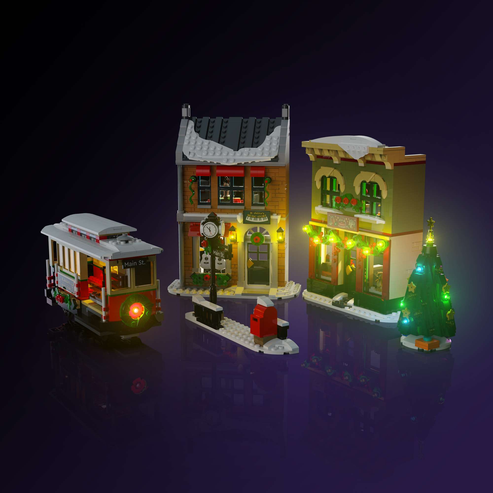 Light My Bricks (LMB) 2.0 Light Kit for LEGO Holiday Main Street #10308