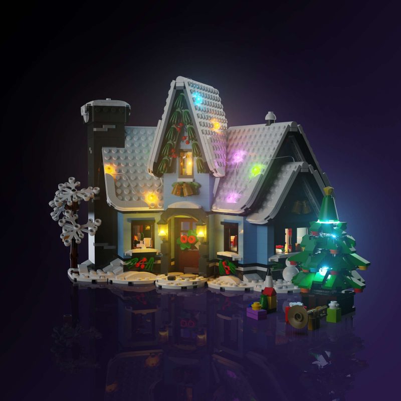 Light My Bricks (LMB) 2.0 Light Kit for LEGO Santa's Visit #10293