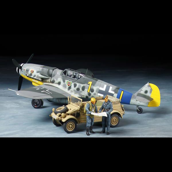 Tamiya 25204 Messerschmitt Bf109G-6 & Kübelwagen