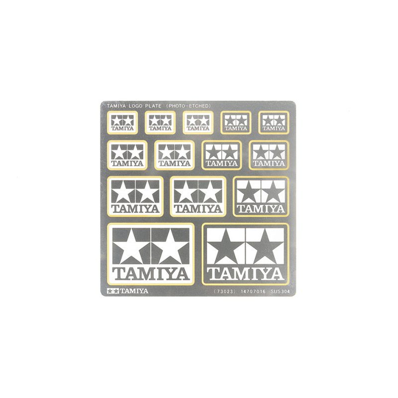 Tamiya 73023 Tamiya Logo Plate (Photo-Edged)