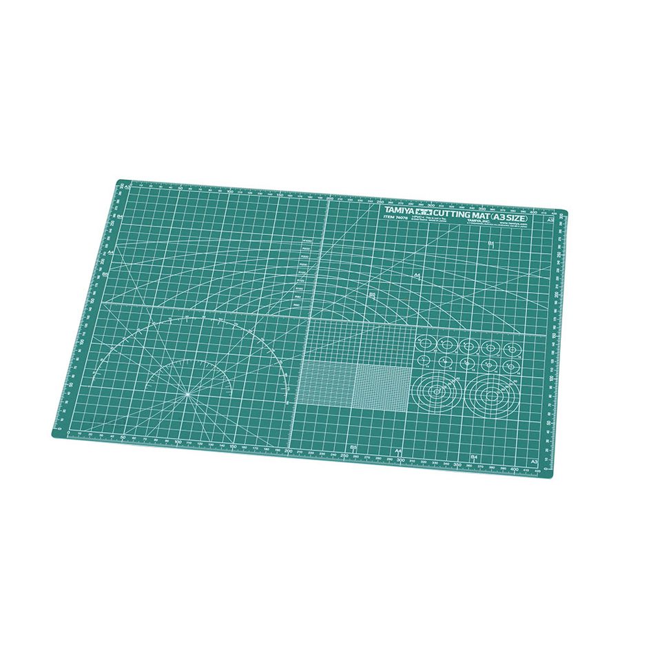 Tamiya 74076 Cutting Mat (A3/Green)