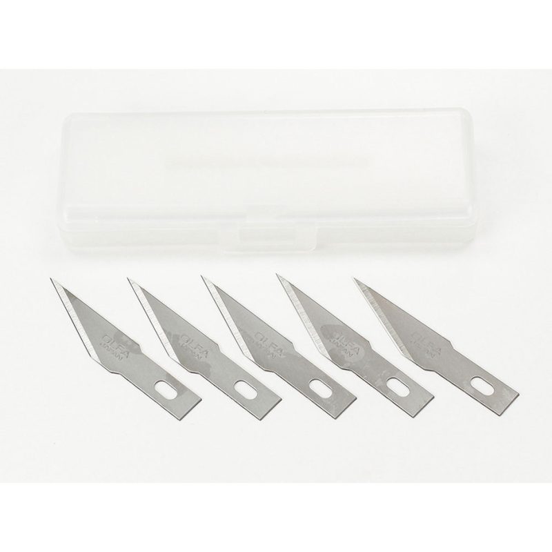 Tamiya 74099 Modeler’s Knife Pro Replacement Blade (Straight 5 pcs)