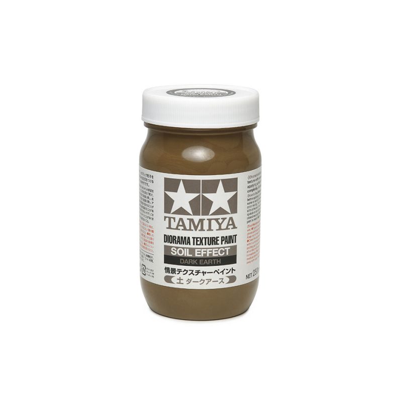 Diorama Texture Paint (Soil Effect, Dark Earth) 250ml
