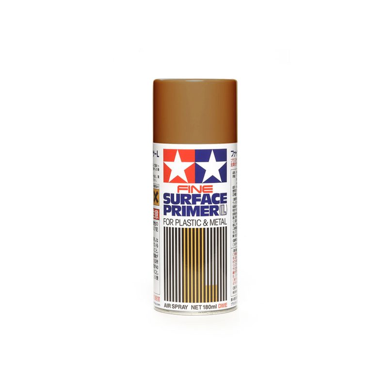 Tamiya Fine Surface Primer L For Plastic & Metal (Oxide Red) 87160