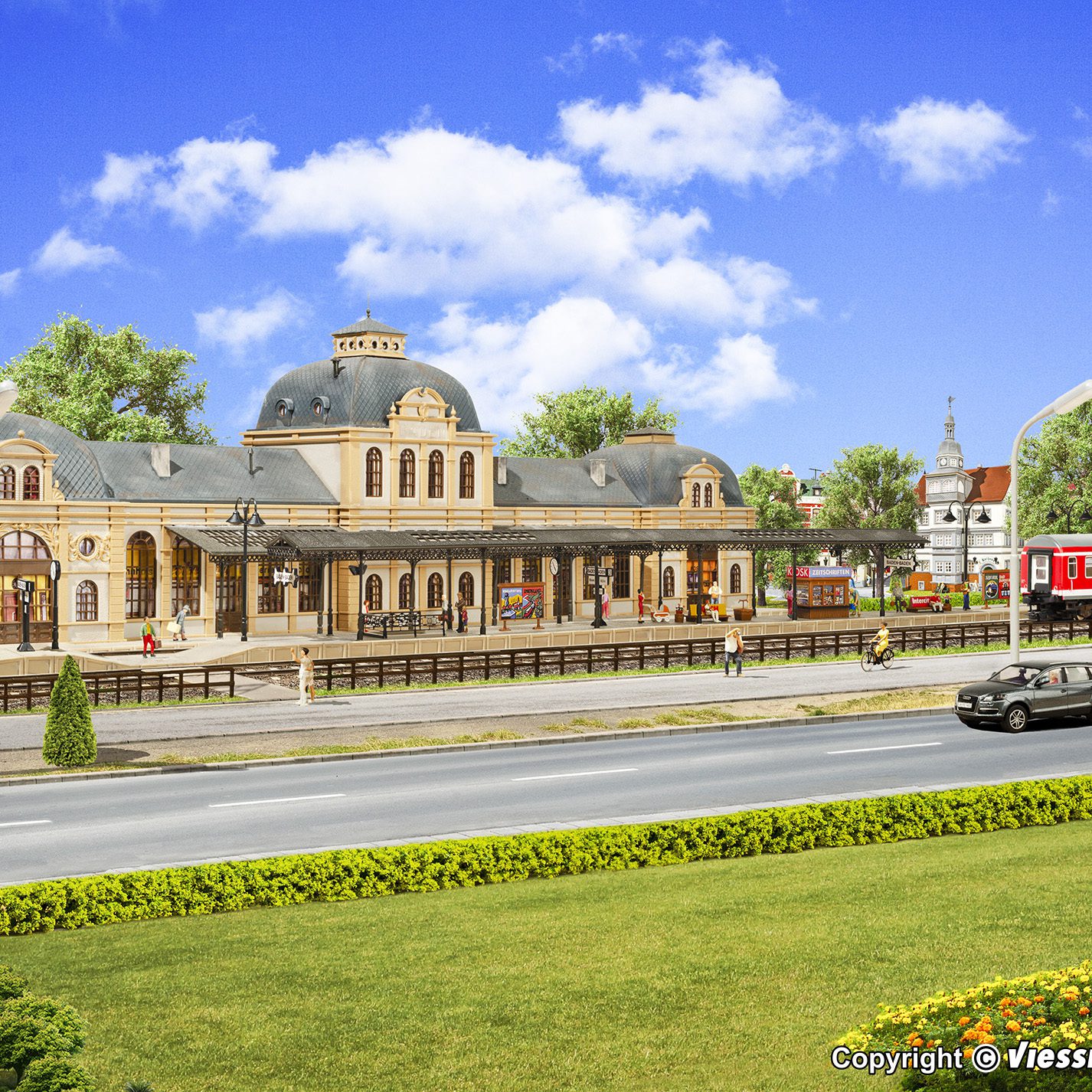 Vollmer Platform Baden-Baden, Six-Part, Extendible 43559