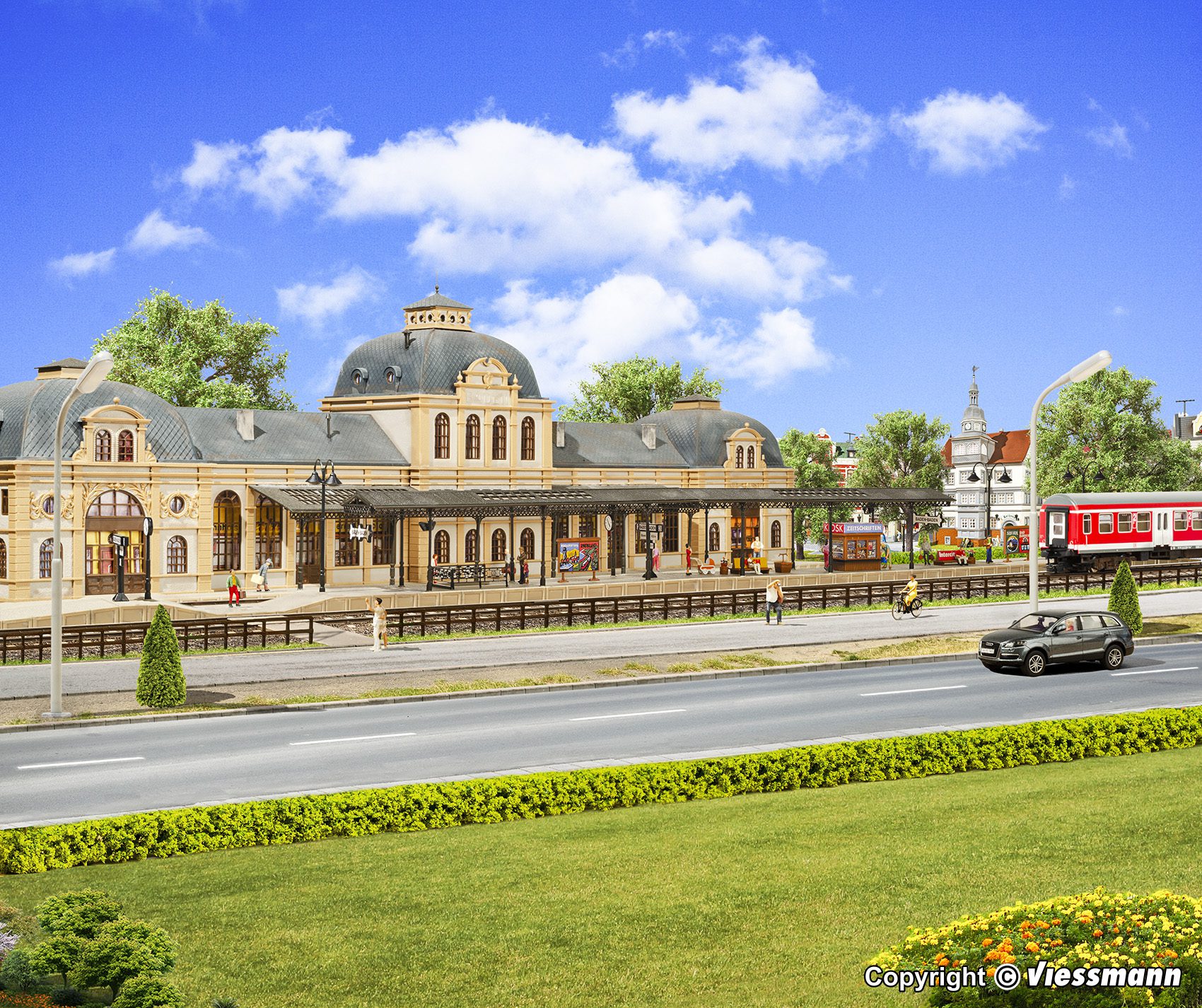 Vollmer Platform Baden-Baden, Six-Part, Extendible 43559