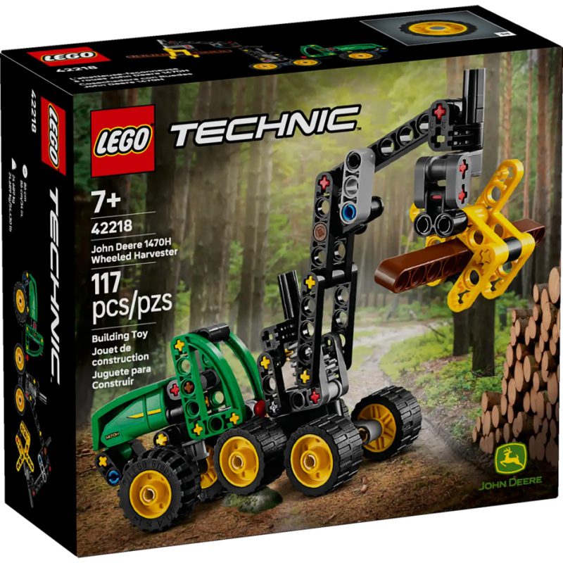 LEGO Technic 42218 John Deere 1470H Wheeled Harvester Packaging