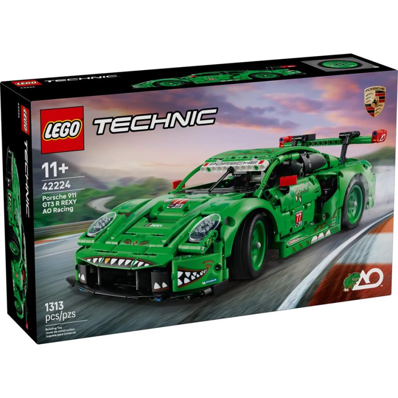 LEGO Technic 42224 Porsche 911 GT3 R REXY AO Racing Car Packaging