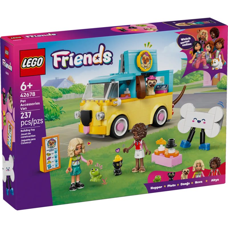 LEGO Friends 42678 Pet Accessories Van Packaging