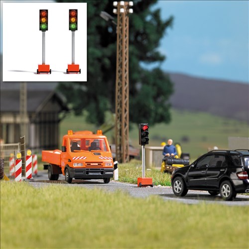 2 Temporary Traffic Lights