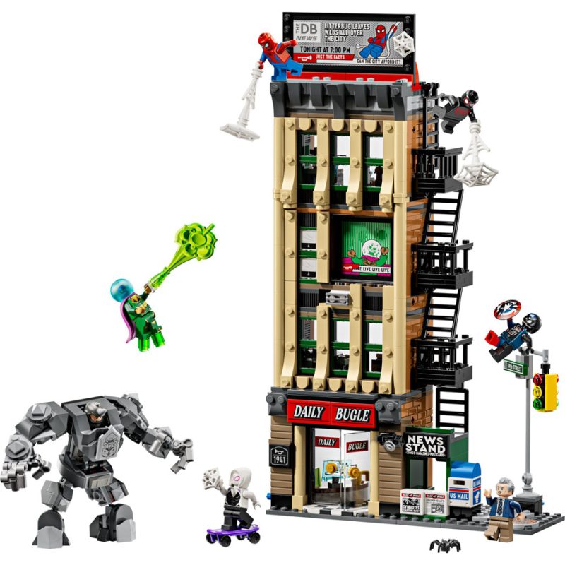 LEGO Marvel 76342 Spider-Man vs. Mysterio: The Daily Bugle