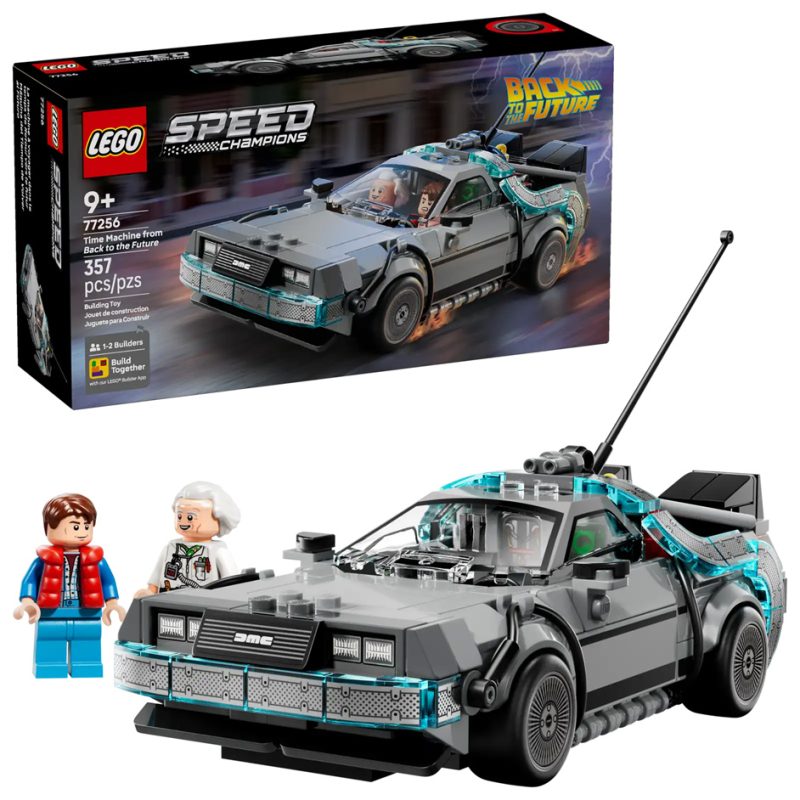LEGO Speed Champions Time Machine from Back to the Future 77256