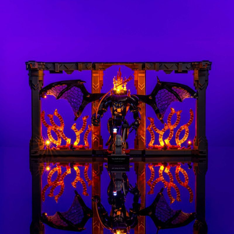 Light My Bricks (LMB) 2.0 Light Kit for LEGO #10367 The Lord of the Rings Balrog™ Book Nook