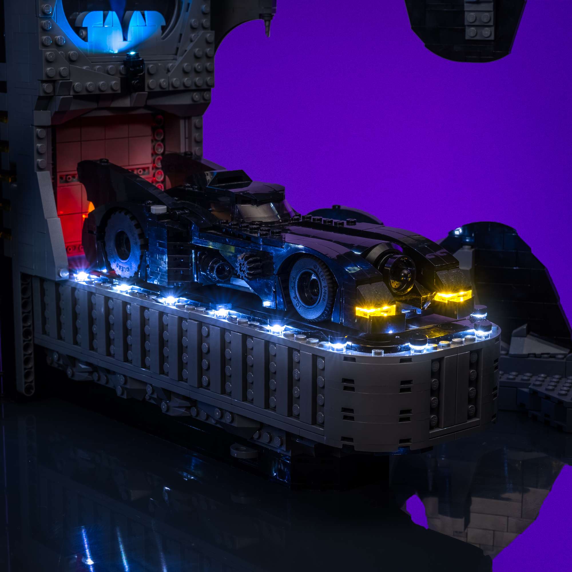 Light My Bricks (LMB) 2.0 Light Kit for LEGO #76252 Batcave™ – Shadow Box