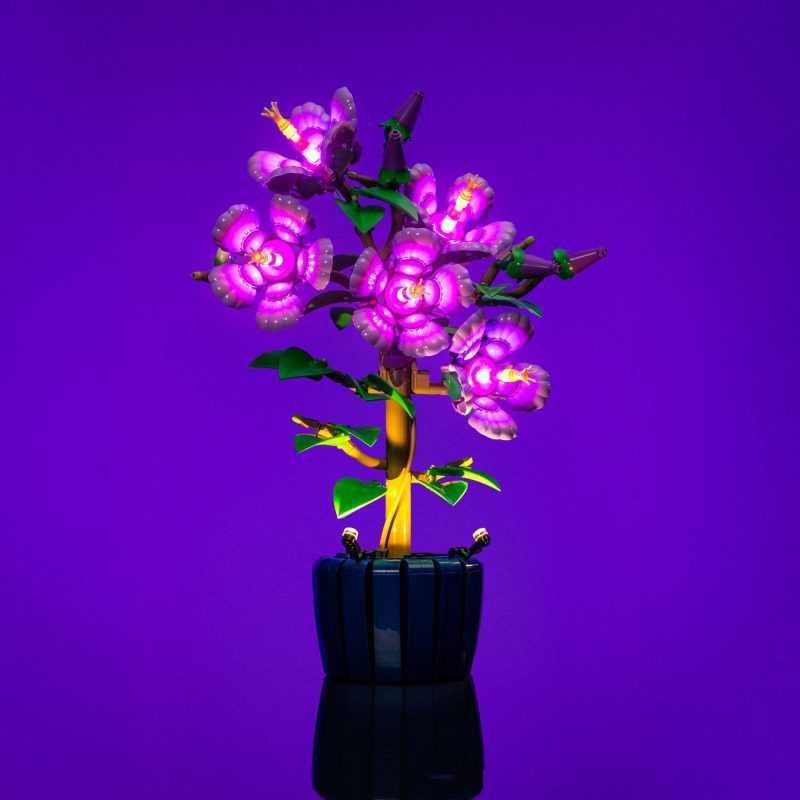 Light My Bricks (LMB) 2.0 Light Kit for LEGO #10372 Botanicals Hibiscus