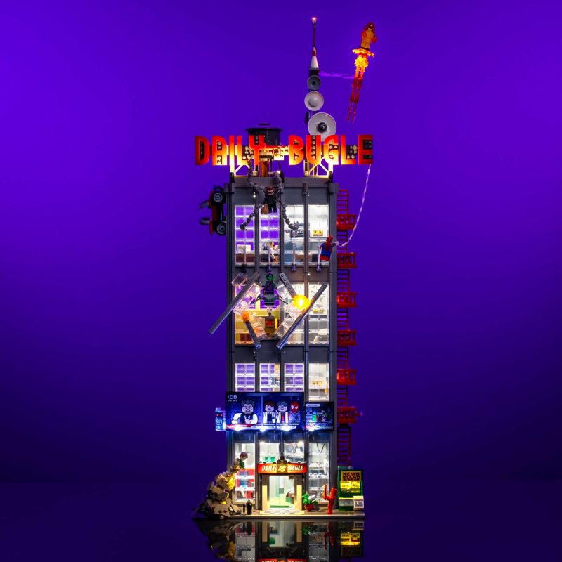 Light My Bricks (LMB) 2.0 Light Kit for LEGO #76178 Daily Bugle