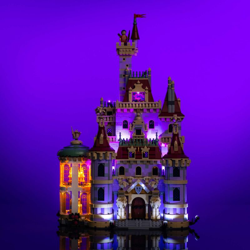 Light My Bricks (LMB) 2.0 Light Kit for LEGO #43263 Disney Beauty and the Beast Castle