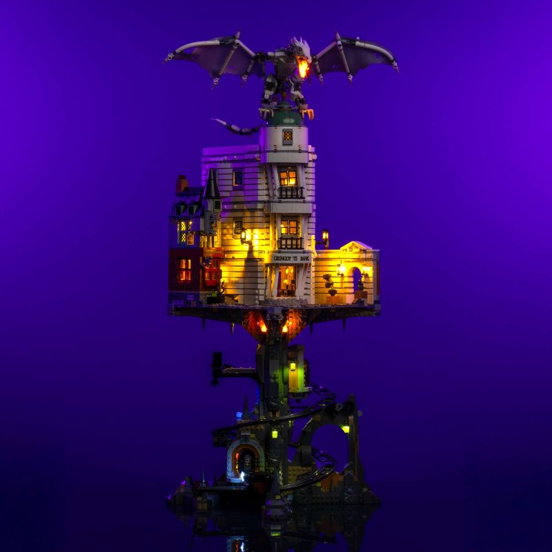 Light My Bricks (LMB) 2.0 Light Kit for LEGO #76417 Gringotts™ Wizarding Bank – Collectors' Edition