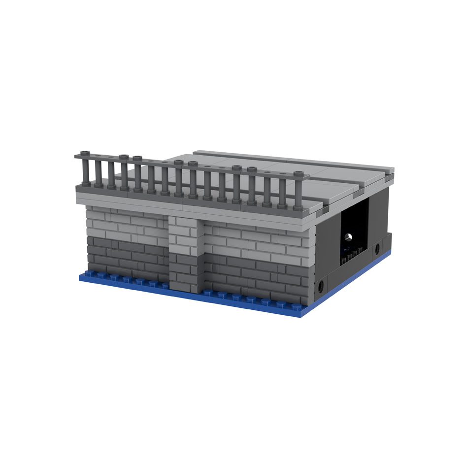 Stone Heap Harbor Base Module Straight (SH-4003)