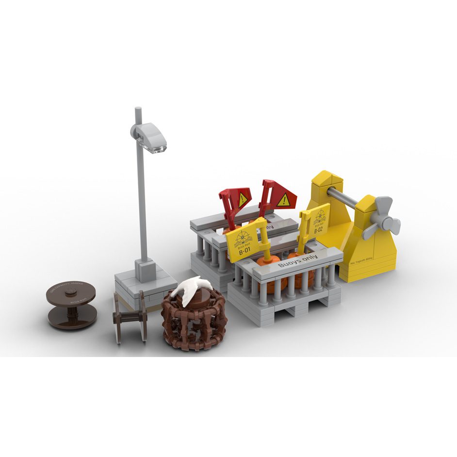 Stone Heap Small Harbor Accessories (SH-4008)