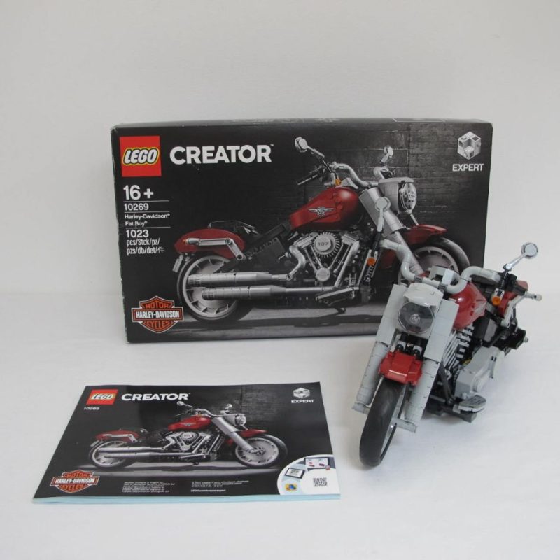 Harley-Davidson Fat Boy. Complete with instructions and box