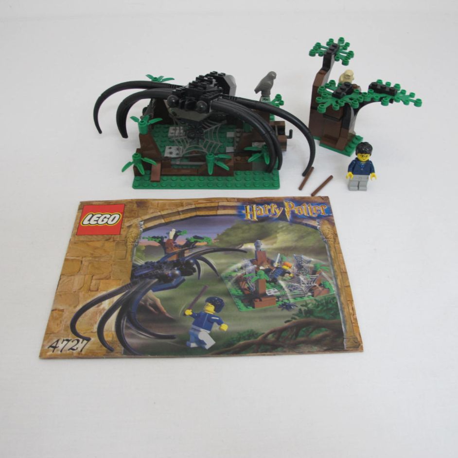 Aragog in the Dark Forest. Incomplete with instructions, no box