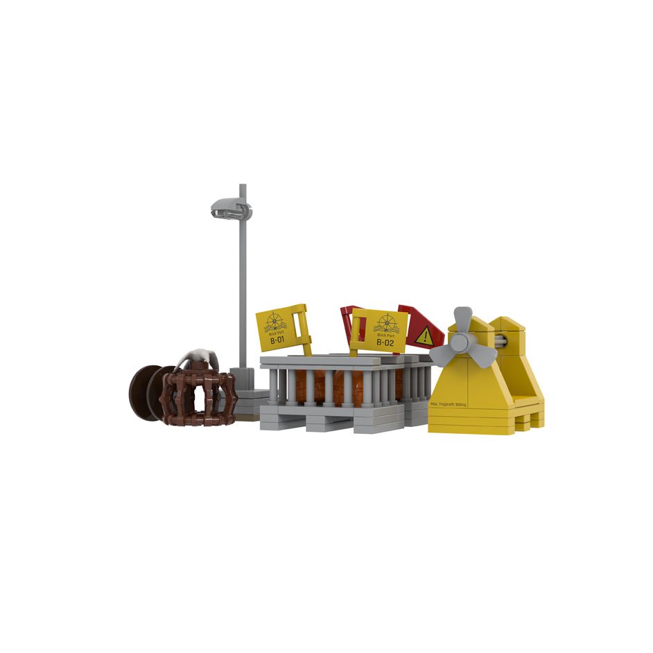 Stone Heap Small Harbor Accessories (SH-4008)