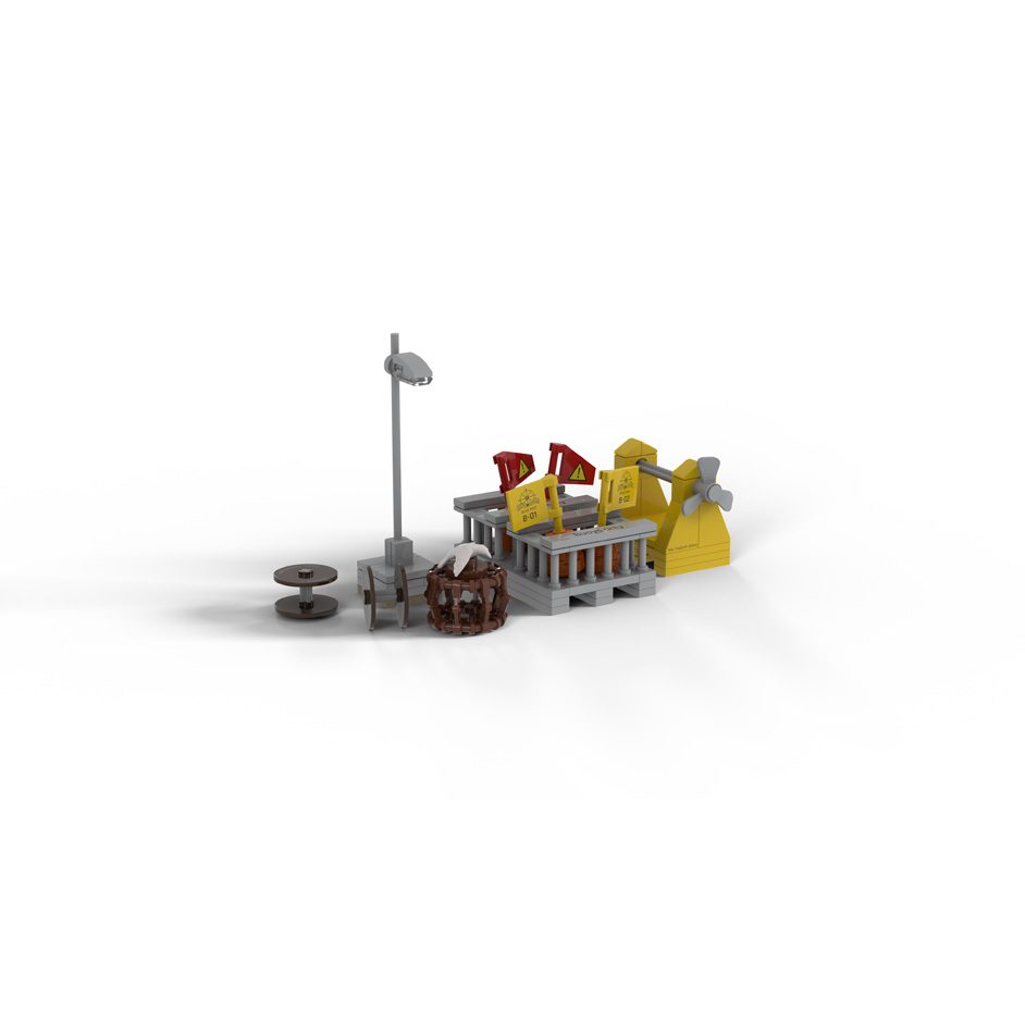 Stone Heap Small Harbor Accessories (SH-4008)