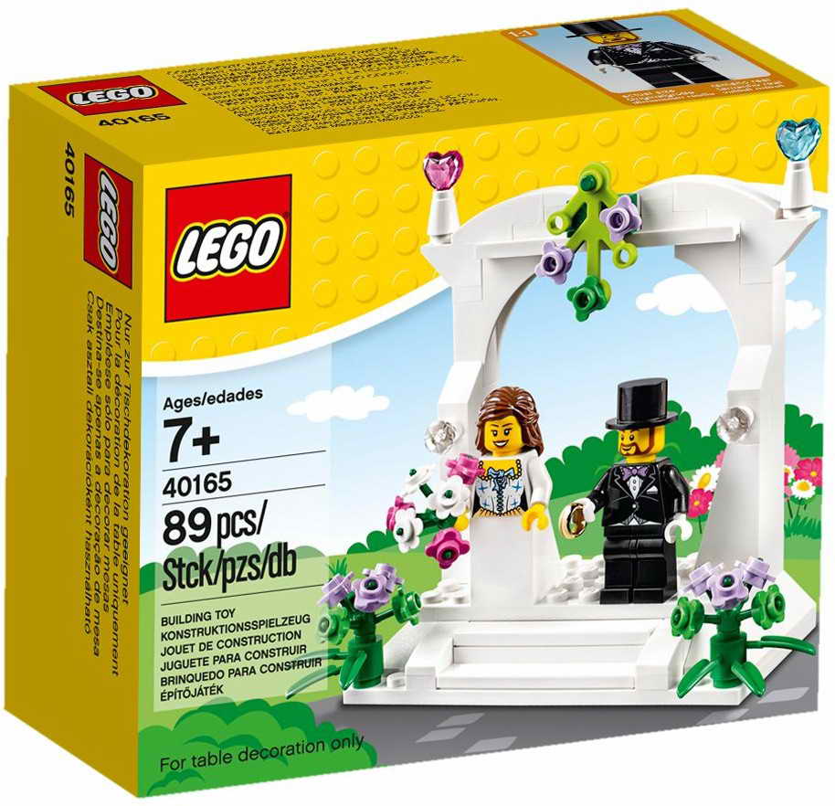 Minifigure Wedding Favour Set