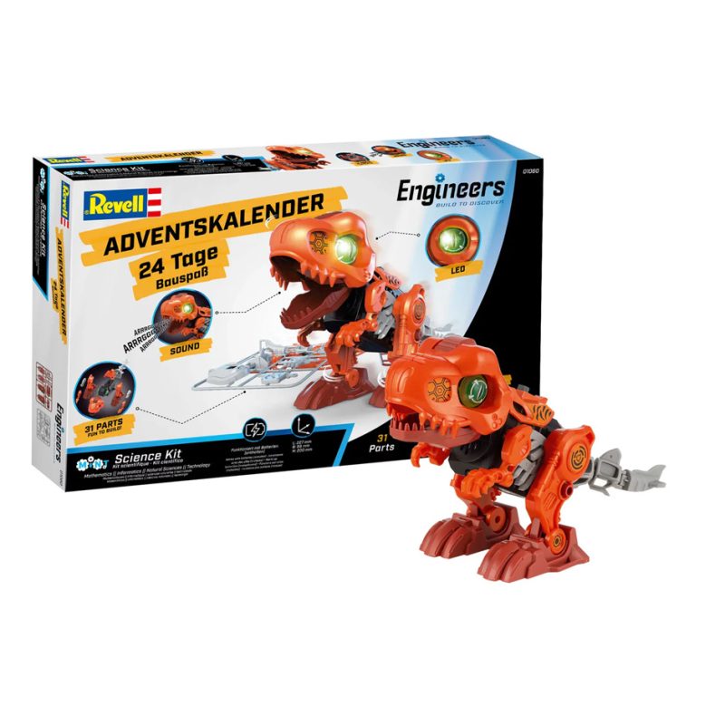 Revell Advent Calendar Engineers "Electric T.Rex" 01060
