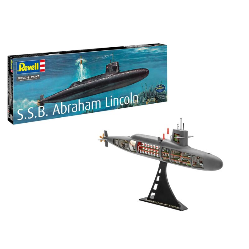 Revell S.S.B. Abraham Lincoln with Interior 05185