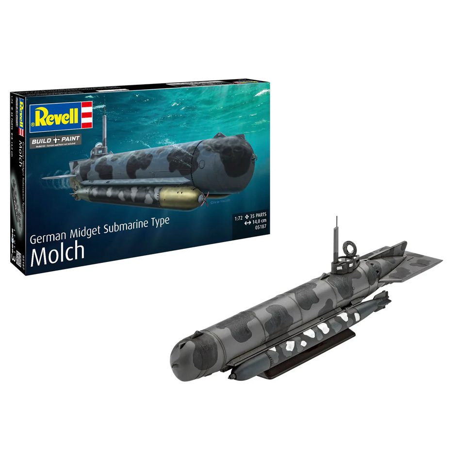 Revell German Midget Submarine Type 05187