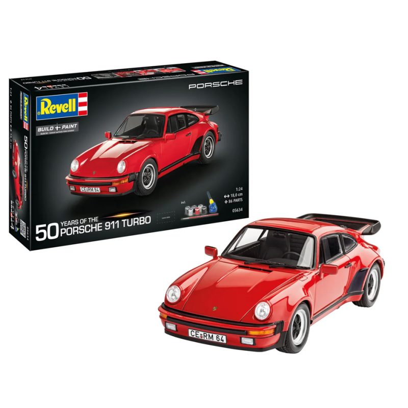 Revell Gift Set "50 Years of the Porsche 911 Turbo" 05634