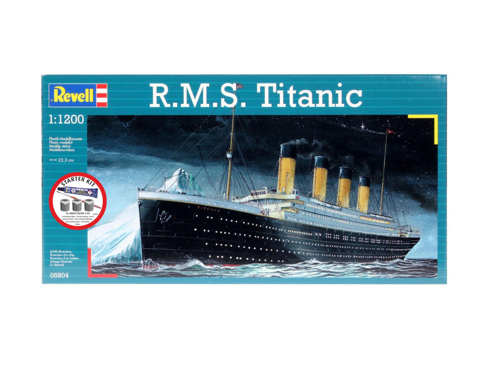 Revell R.M.S. Titanic Starter Kit 05804